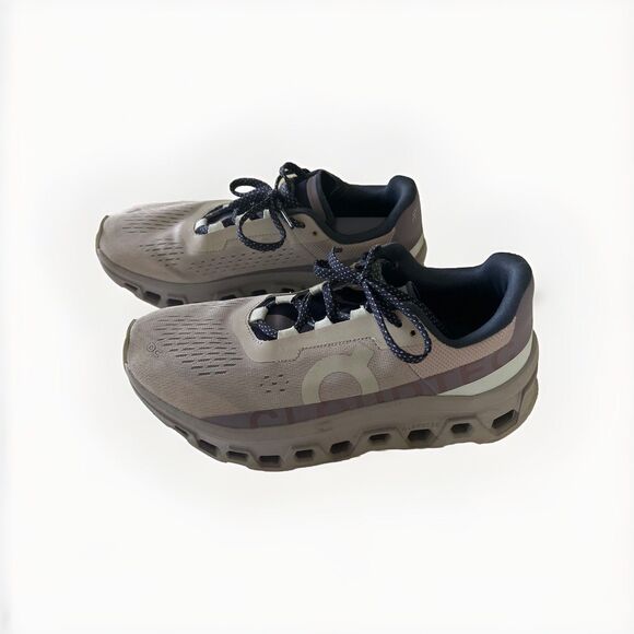 ON Running Cloud Women's Size 9 Cloudmonster Pearl/Arctic Purple Shoes - Picture 2 of 8